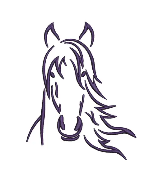 Matriz de Bordado Cavalo_05
