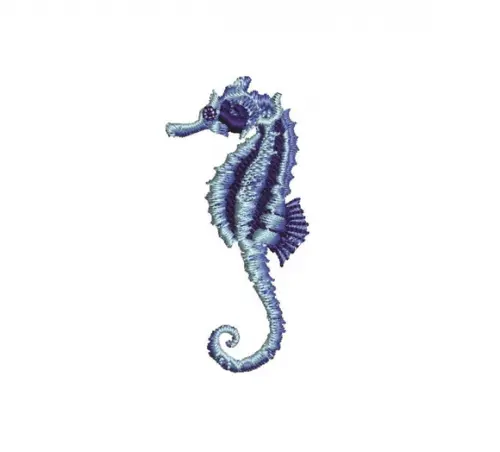 Matriz de Bordado Cavalo Marinho 01