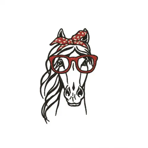 Matriz de bordado Cavalo_10