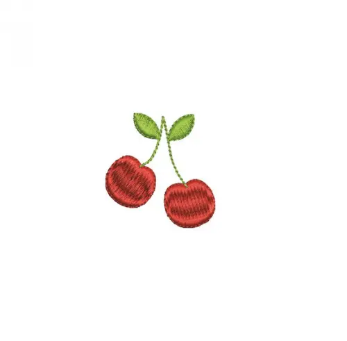 Matriz de Bordado Cerejas 03
