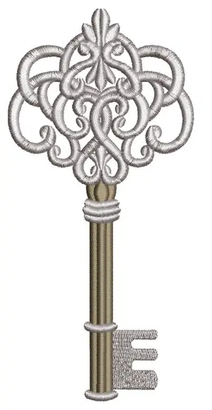 Matriz de Bordado Chave