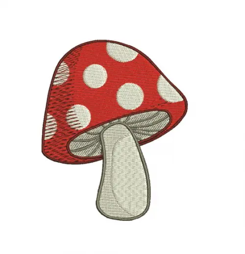 Matriz de Bordado Cogumelo 01