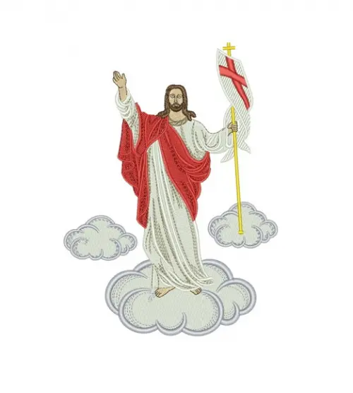 Matriz de bordado Cristo Ressuscitado