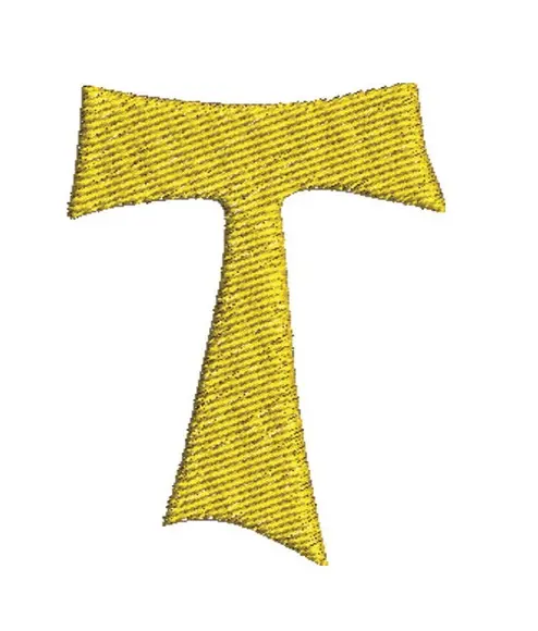 Matriz de bordado Cruz Tau Franciscano_01