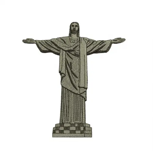 Matriz de Bordado Cristo Redentor