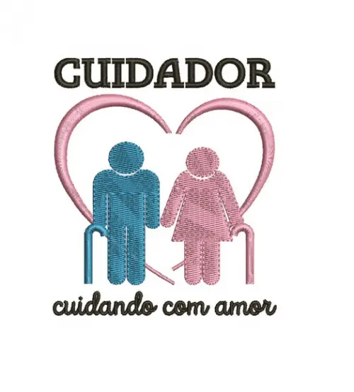 Matriz de Bordado Cuidador