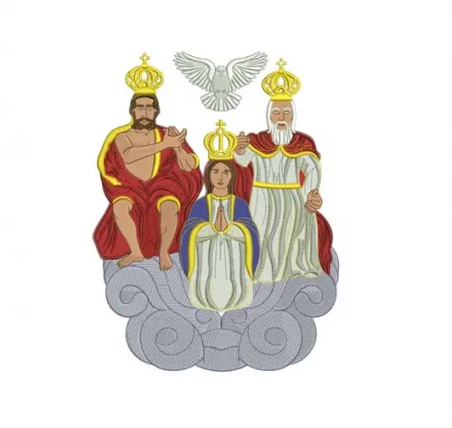 Matriz de Bordado Divino Pai Eterno 02 26cm x 20cm