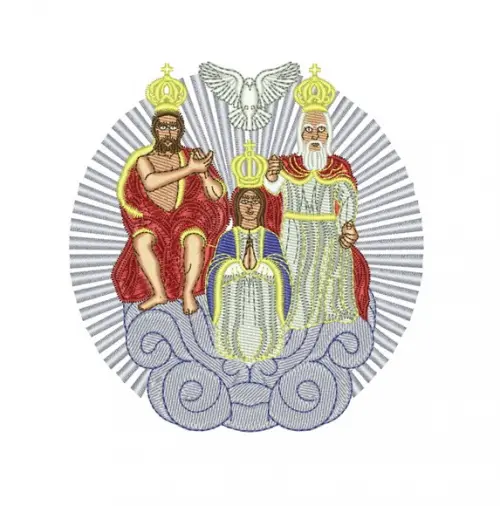 Matriz de Bordado Divino Pai Eterno 01