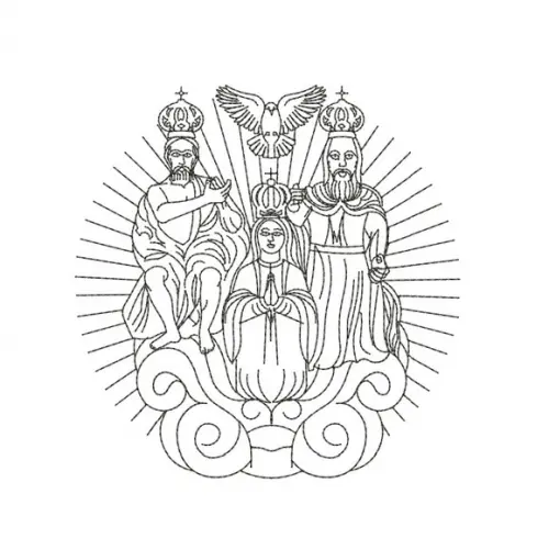 Matriz de Bordado Divino Pai Eterno 03