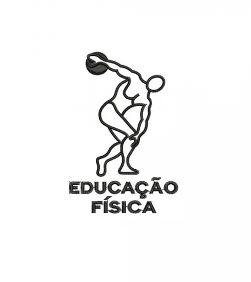 Matriz de Bordado Educação Fisica 03
