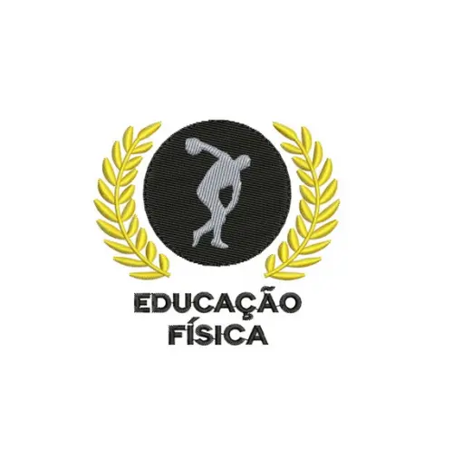 Matriz de Bordado Educação Fisica 04