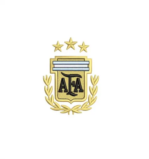 Matriz de Bordado Escudo Seleção Argentina 02