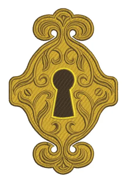 Matriz de Bordado Fechadura
