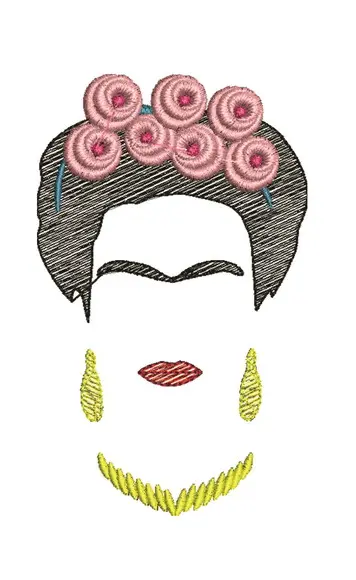 Matriz De Bordado Frida_13