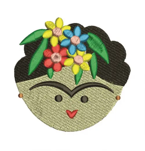Matriz De Bordado Frida_22