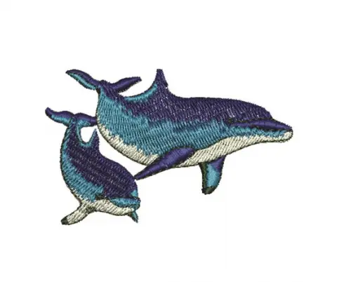 Matriz de Bordado Golfinhos
