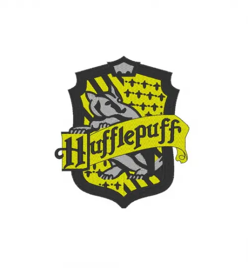 Matriz de Bordado Hufflepuff