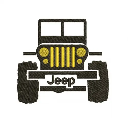 Matriz de Bordado Jeep