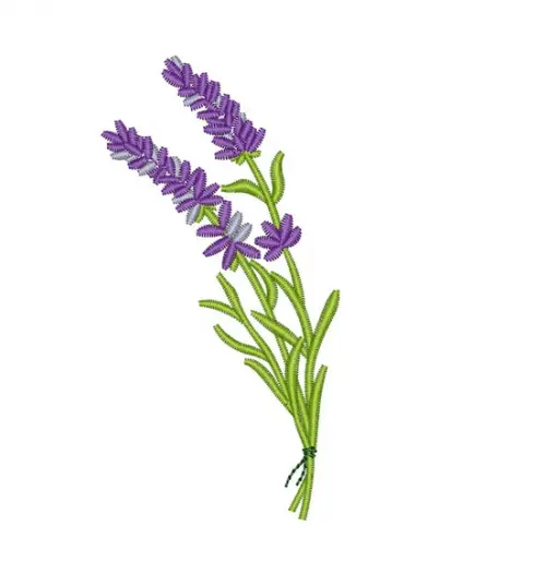 Matriz de Bordado Lavanda 05