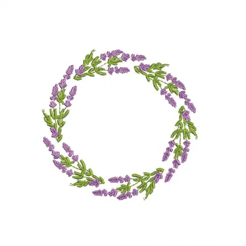 Matriz de Bordado Lavanda 03
