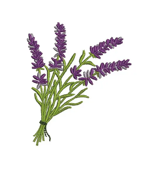Matriz de Bordado Lavanda 02