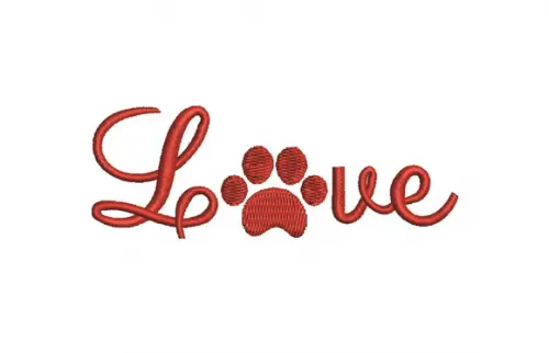 Matriz de Bordado Love 07