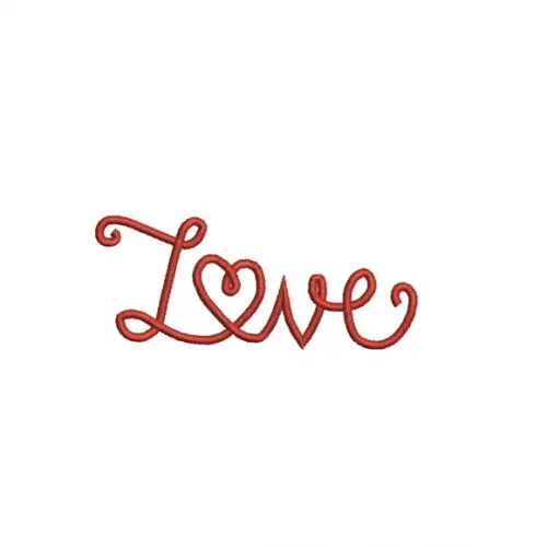 Matriz de Bordado Love 05