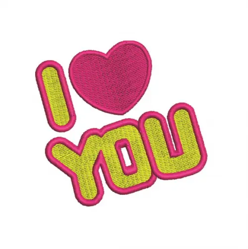 Matriz de Bordado Love 17