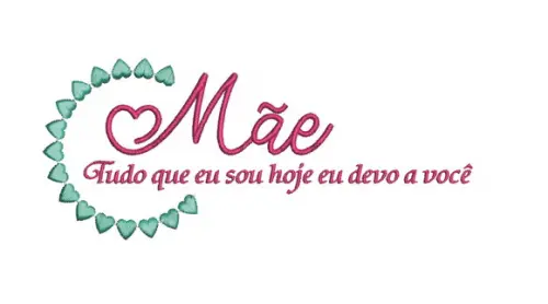 Matriz de Bordado Mãe 01