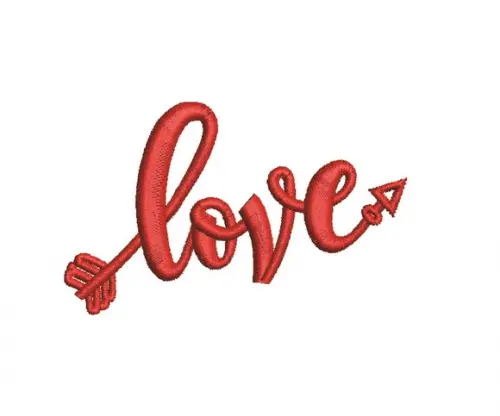 Matriz de Bordado Love 16