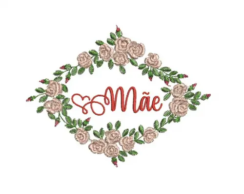 Matriz de Bordado Mãe 02