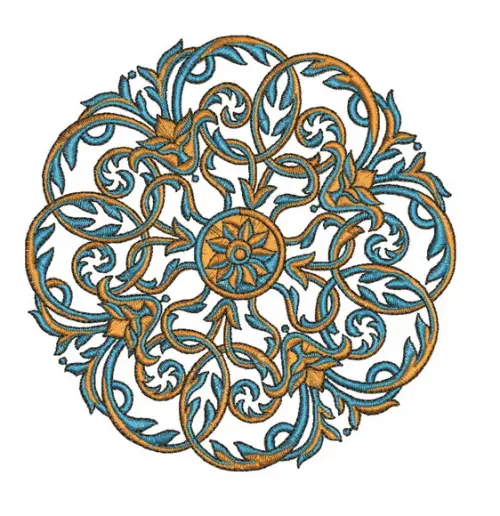 Matriz de Bordado Mandala 01