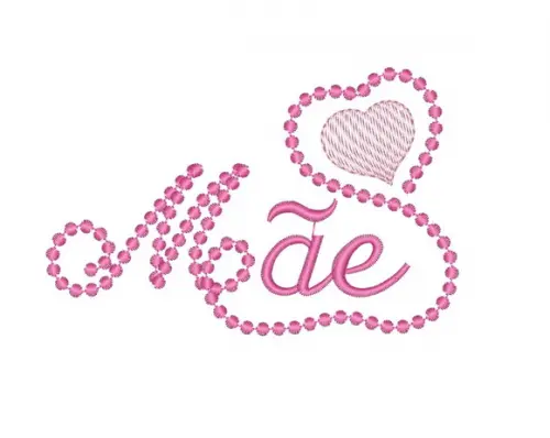 Matriz de Bordado Mãe 05