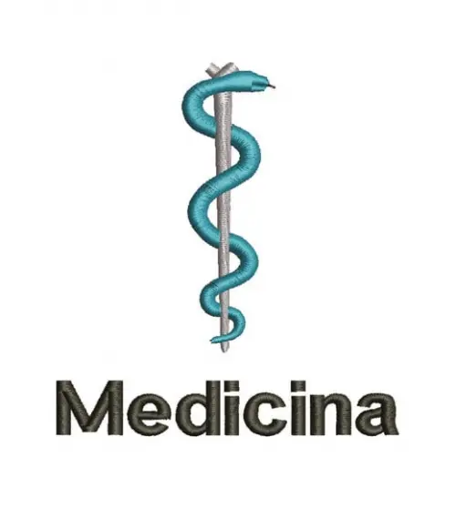 Matriz de Bordado Medicina 01