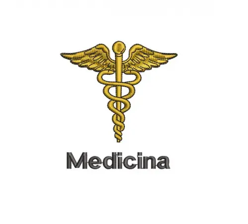 Matriz de Bordado Medicina 03