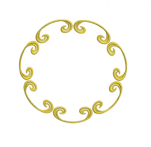 Matriz de Bordado Moldura 02