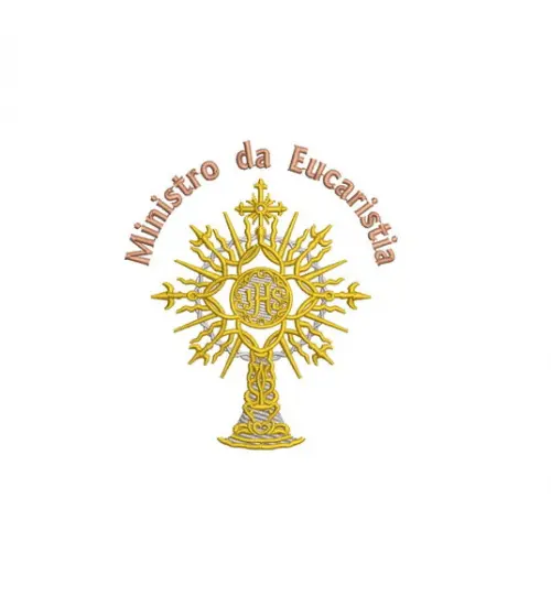 Matriz de Bordado Ministro da Eucaristia 02
