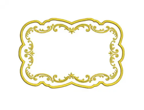 Matriz de Bordado Moldura 03