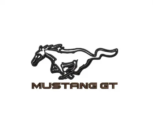 Matriz de Bordado Mustang 01