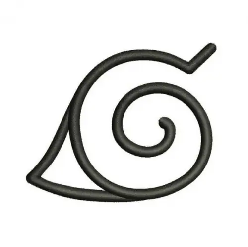 Matriz de Bordado Naruto Konoha