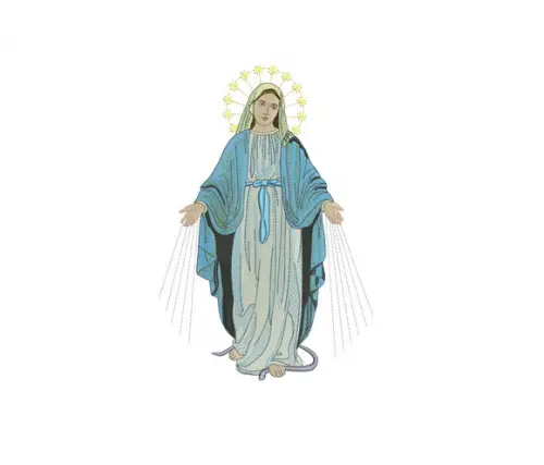 Matriz de Bordado Nossa Senhora das Graças 05
