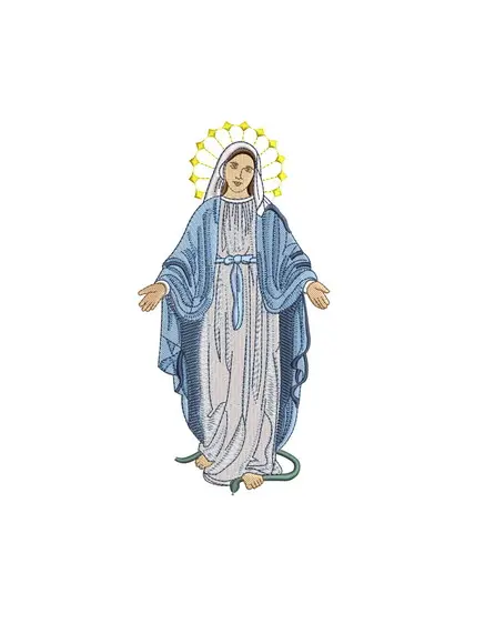 Matriz de Bordado Nossa Senhora das Graças 04