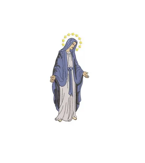Matriz de Bordado Nossa Senhora das Graças 06