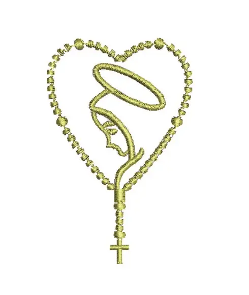 Matriz de Bordado Nossa Senhora de Fatima 05