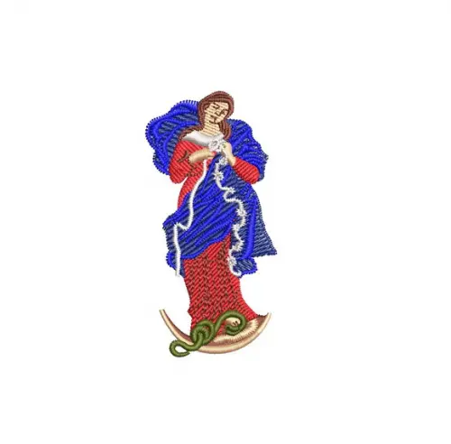 Matriz de Bordado Nossa Senhora Desatadora dos Nós 01
