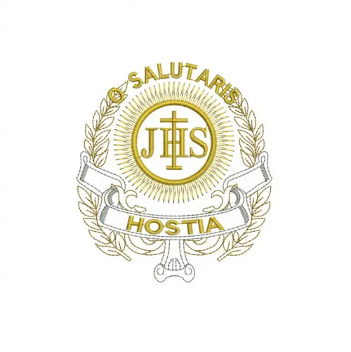 Matriz de Bordado o Salutaris Hostia