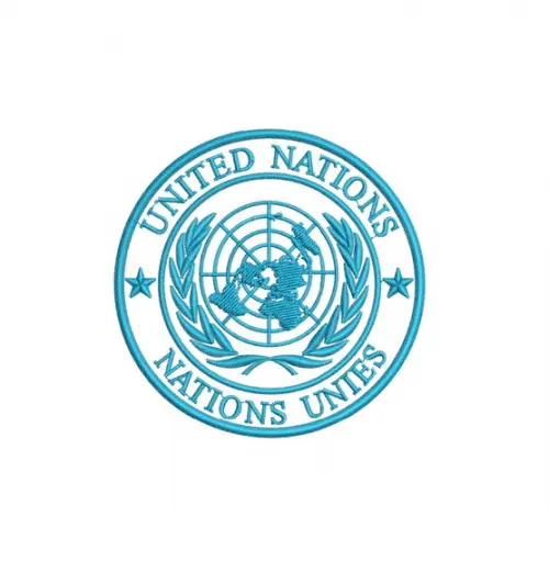 Matriz de Bordado Onu Nações Unidas
