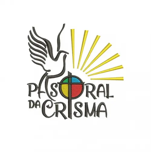 Matriz de Bordado Pastoral da Crisma