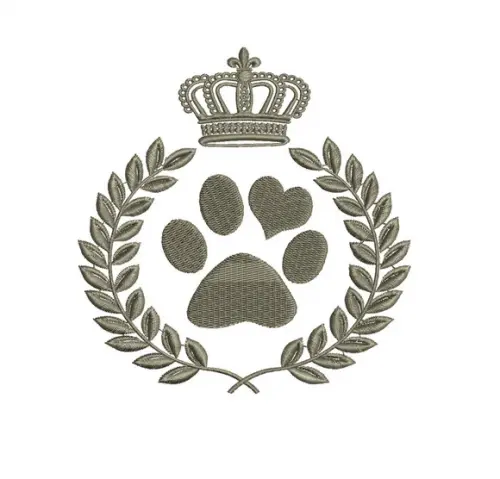 Matriz de Bordado Patinha com Ramos
