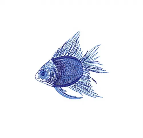 Matriz de Bordado Peixe 01